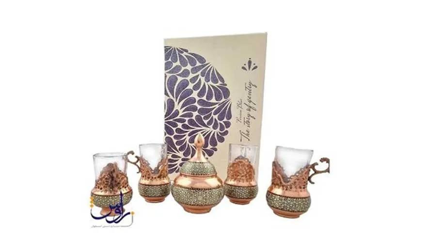 سرویس چایخوری مسی