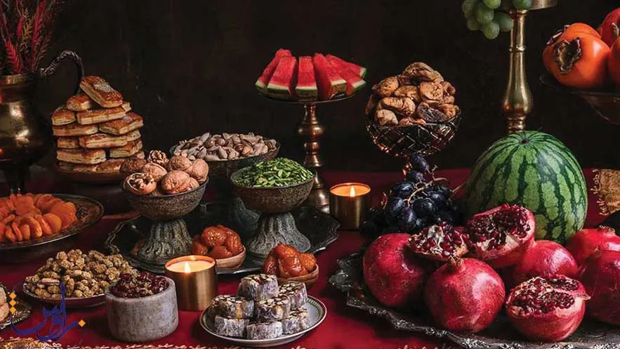 آداب و رسوم کلی شب چله
