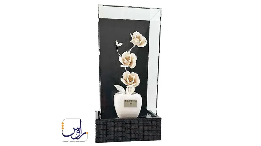 باکس گل نقره یا گلدان