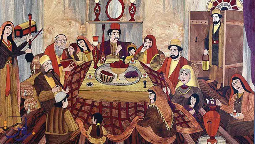 آداب و رسوم شب یلدا در نقاط مختلف ایران