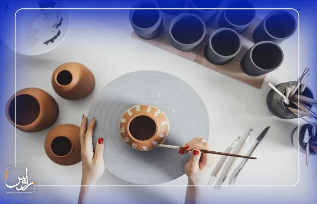 راهنمای کامل میناکاری روی سفال