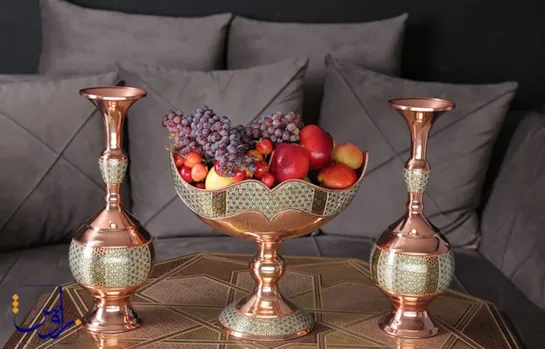 معرفی انواع ظروف میوه خوری صنایع دستی