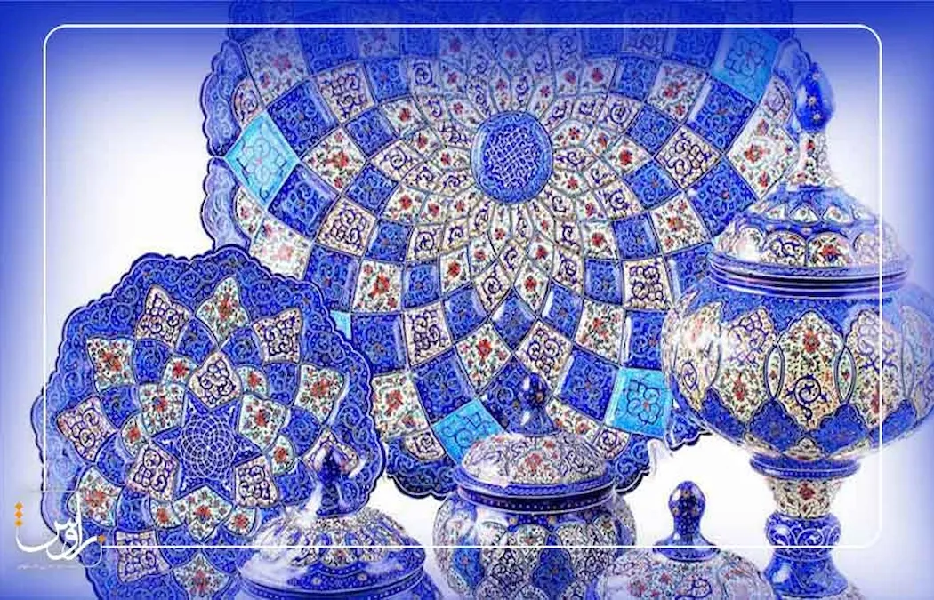 آشنایی با انواع رنگ های میناکاری و نحوه ساخت آن ها