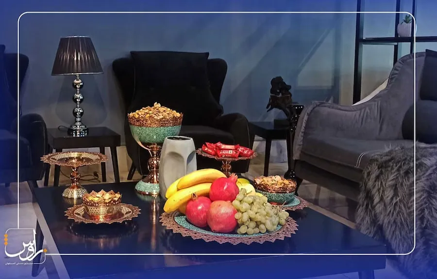 معرفی انواع ظروف پذیرایی لاکچری در صنایع دستی