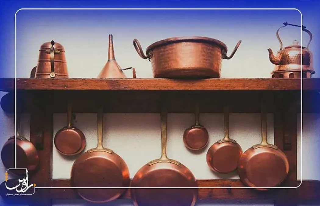 علت زود سیاه شدن ظروف مسی چیست؟