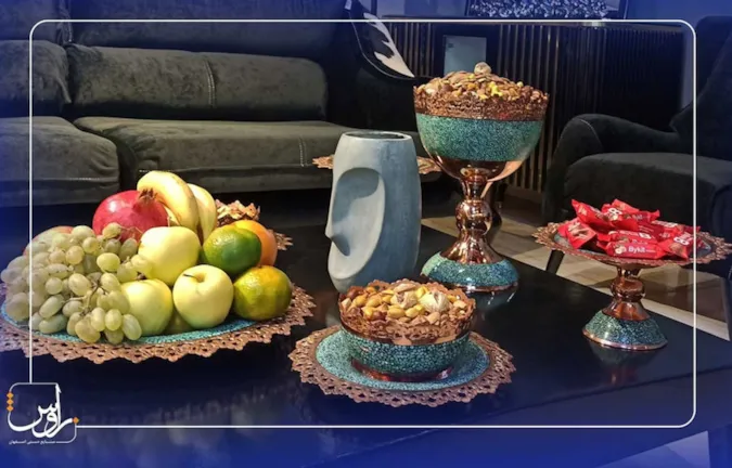 ظروف فیروزه کوبی اصفهان