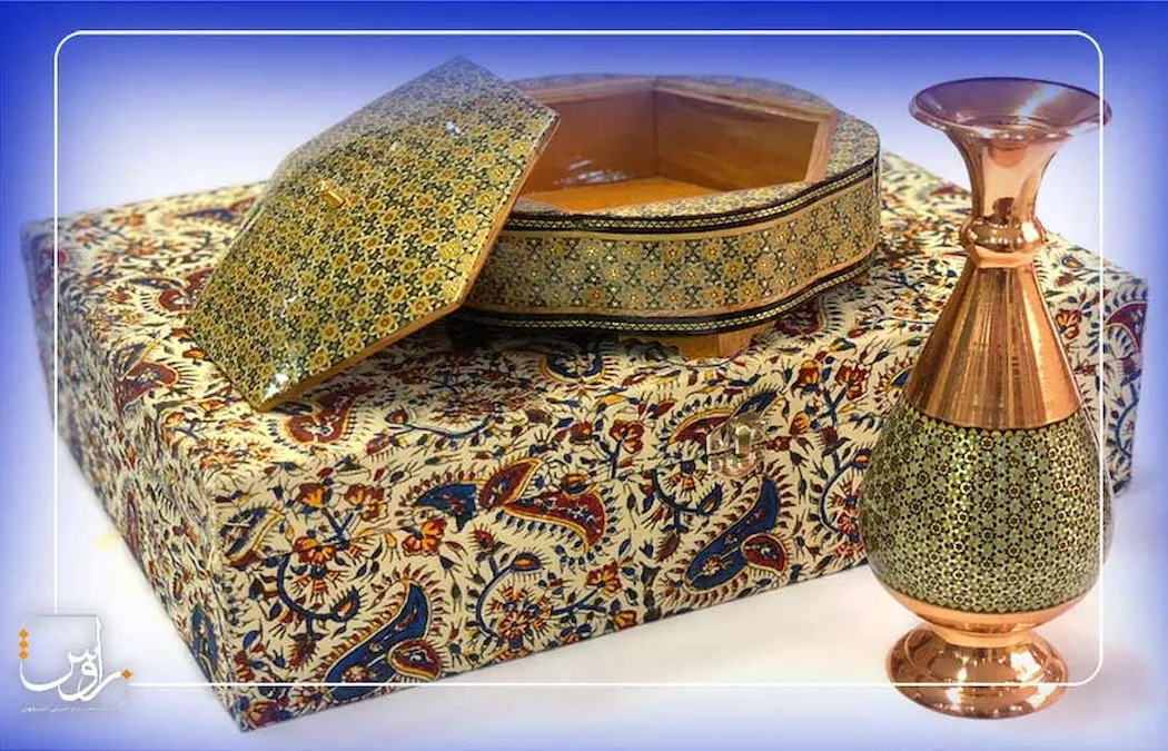 مراحل خاتم کاری و ابزار هنر خاتم سازی اصفهان