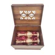 سنبلدان خاتن با جعبه ترمه