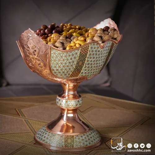 کشکول قلم خورده ارشد خاتم کاری