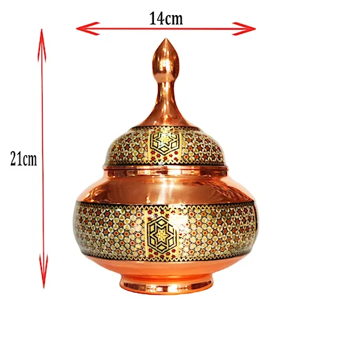 قندان خاتم کاری