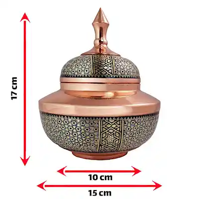 قندان سلجوقی خاتم کاری