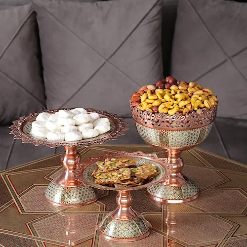 شیرینی خوری شبکه بری ارشد خاتم کاری