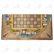 تخته نرد و شطرنج خاتم نقاشی چوگان