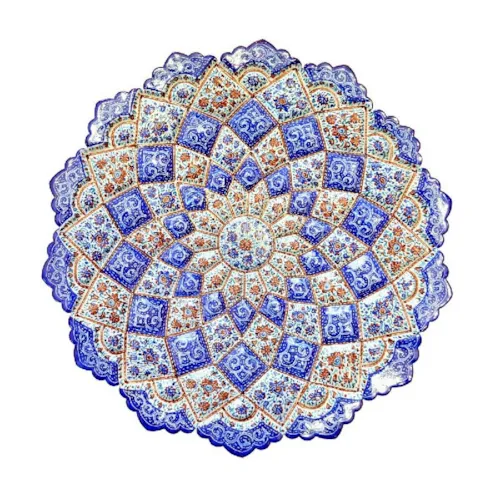 پک هدیه بشقاب 20 میناکاری با جعبه هاردباکس