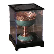 آجیل خوری مس و فیروزه با جعبه