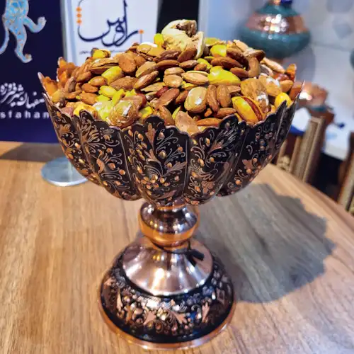  کاسه پایه دار موقر الماس تراش 