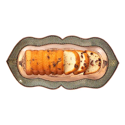 سینی رولت خوری دالبر خاتم کاری