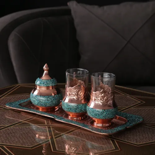 قندان ریزه فیروزه کوب