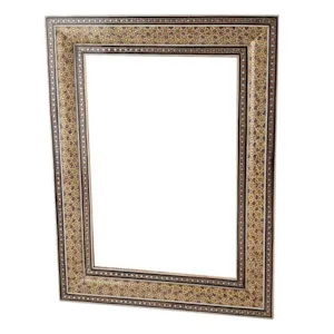 قاب خاتم کاری دو گل سایز  A3