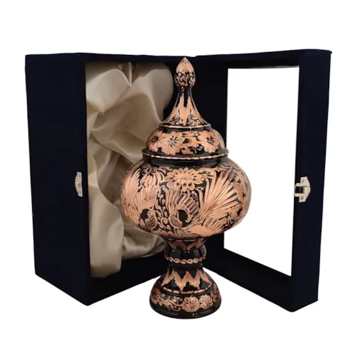 پک هدیه شکلات خوری 29 الماس تراش با جعبه مخمل