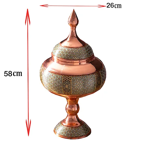 شکلات خوری خاتم کاری