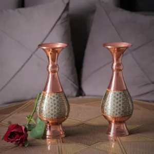 گلدان خاتم کاری صراحی