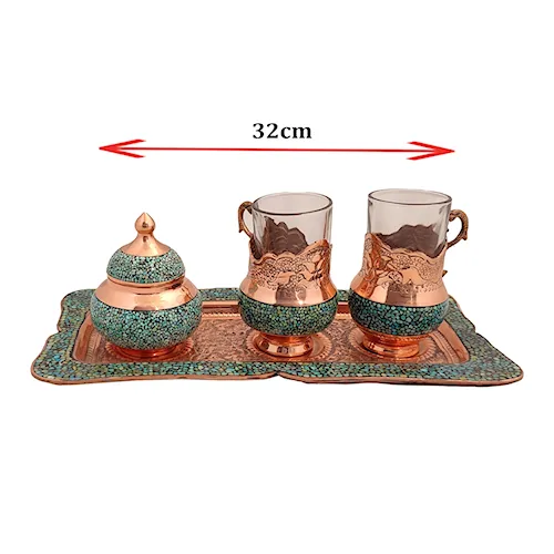 سرویس چای خوری فیروزه