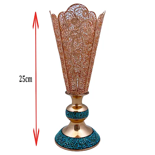 گلدان ملیله کاری
