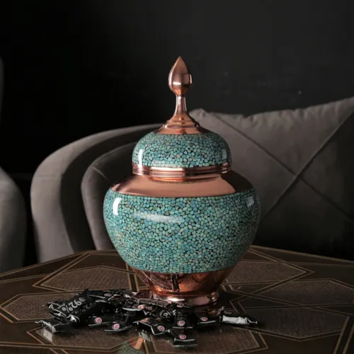 قندان سیبی متوسط فیروزه کوب