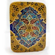 جعبه جواهر / پاسور خاتم کاری طرح فرش زرین صنایع دستی زاوش