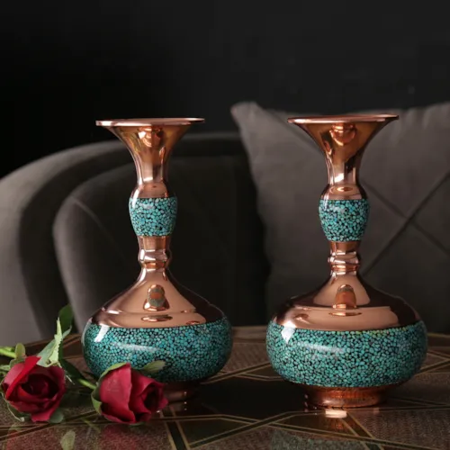 گلدان شلغمی ارشد فیروزه کوب