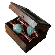 هدیه گلدان فیروزه کوب برای سازمان