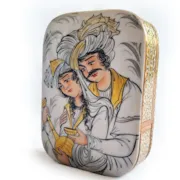 قیمت جعبه جواهر / پاسور خاتم بزم زرین صنایع دستی زاوش