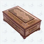 جعیه کارد و چنگال کلبه خاتم کاری