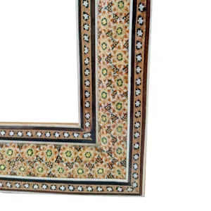 قاب خاتم کاری دو گل سایز A3