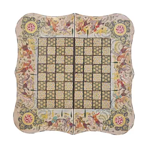 تخته نرد و شطرنج نقاشی