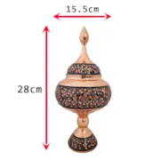 شکلات خوری بیشین الماس تراش ارتفاع 28 cm زاوش