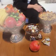 شکلات خوری بیشین الماس تراش صنایع دستی زاوش