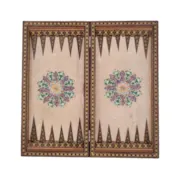 تخته نرد خاتم با نقاشی تذهیب