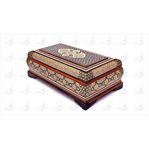 جعبه کارد و چنگال خاتم کاری اعلا