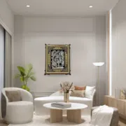 تابلو قلم زنی گل و مرغ با قاب خاتم صلیبی شاسی دار سایز 63*53 صنایع دستی زاوش