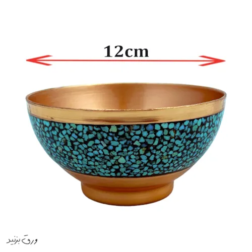 کاسه و بشقاب ساده فیروزه کوبی