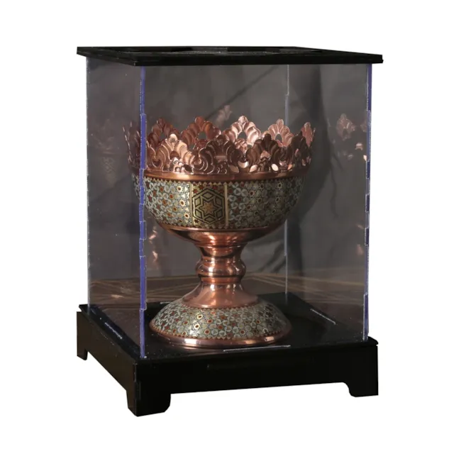 آجیل خوری مس و خاتم هدیه تبلیغاتی