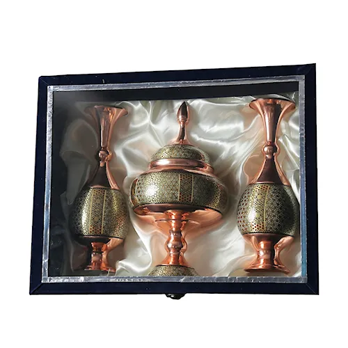 گلدان و شکلات خوری خاتم برای هدیه 