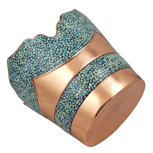 سطل فیروزه کوبی