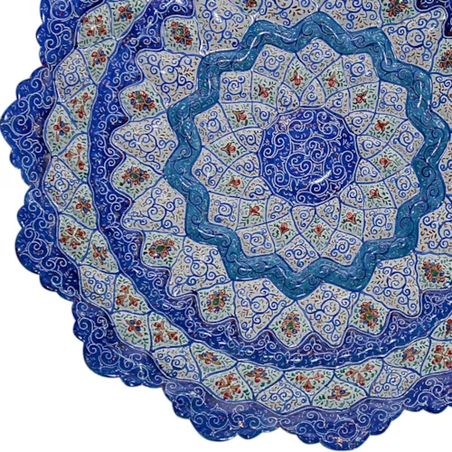 پک هدیه بشقاب 30 میناکاری با جعبه هاردباکس