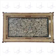 تابلو قلم زنی با قاب خاتم