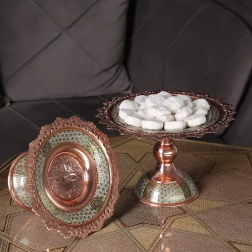 شیرینی خوری شبکه بری بیشین خاتم کاری