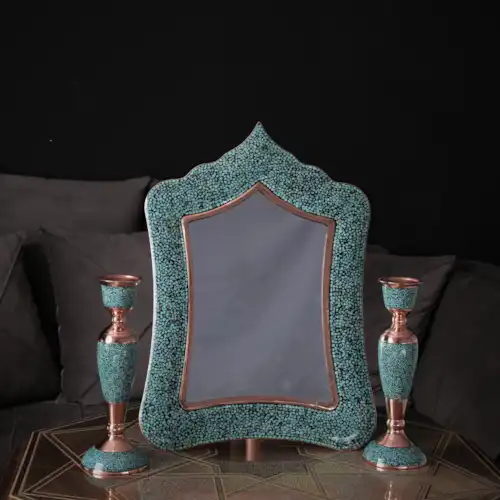 شمعدان میانه فیروزه کوب