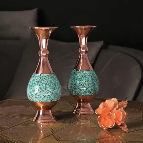 گلدان صراحی ارشد فیروزه کوب